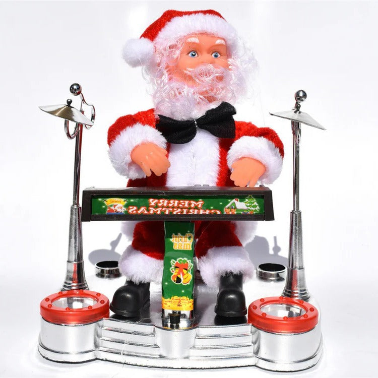 Colverro™ Climbing Santa Christmas Decoration With Lights and Music