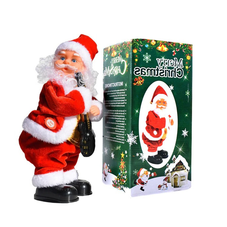Colverro™ Climbing Santa Christmas Decoration With Lights and Music