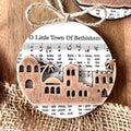 Colverro™ Nativity Carol Music Sheet Ornaments with Layered Cut-Out Design