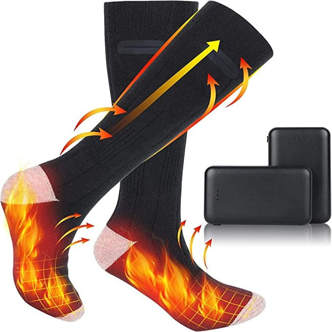 Colverro™ Rechargeable Electric Heated Socks with 3 Heat Settings
