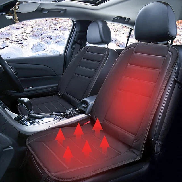 Colverro™ 12V Heated Car Seat Cover with Adjustable Heat Settings
