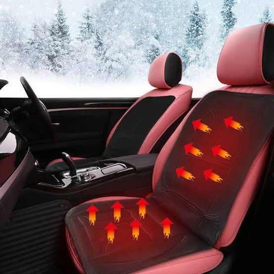 Colverro™ 12V Heated Car Seat Cover with Adjustable Heat Settings