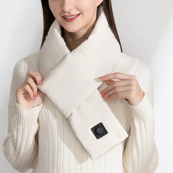 Colverro™ Heated Neck Scarf with 3 Heat Settings and USB Power