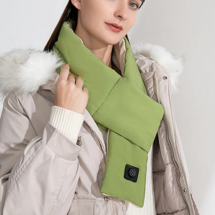 Colverro™ Heated Neck Scarf with 3 Heat Settings and USB Power