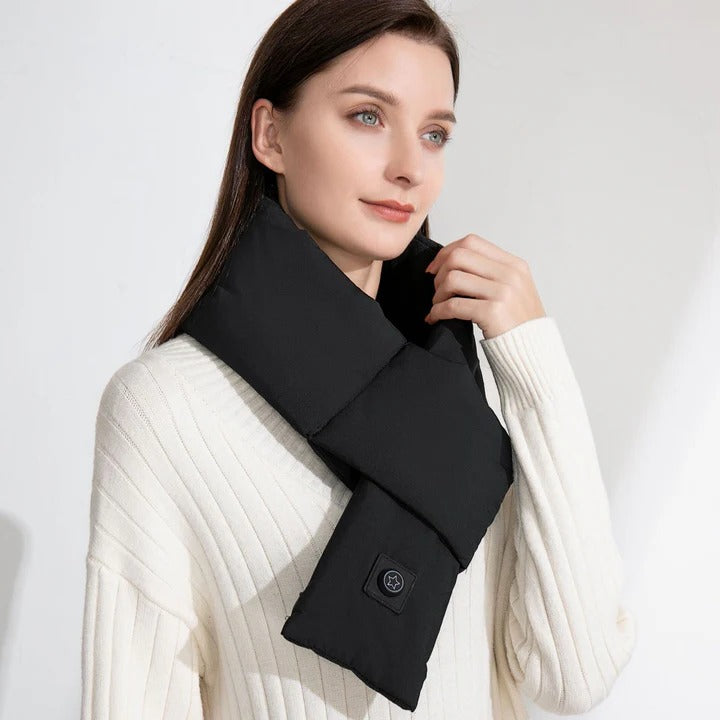 Colverro™ Heated Neck Scarf with 3 Heat Settings and USB Power