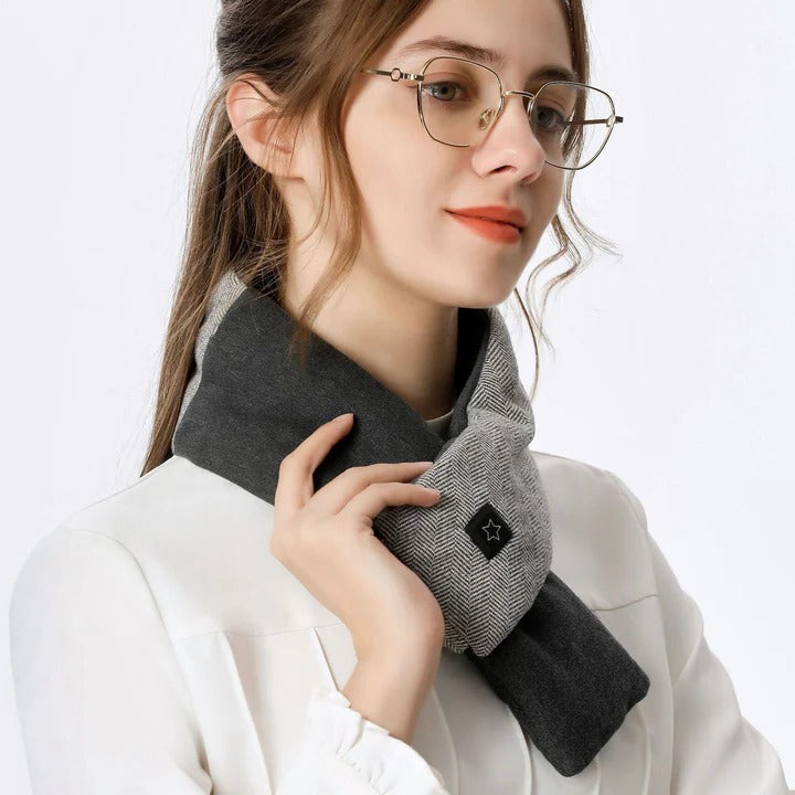 Colverro™ Heated Neck Scarf with 3 Heat Settings and USB Power