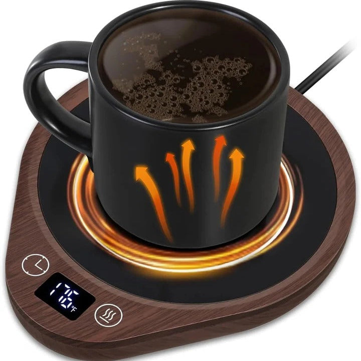 Colverro™ Mug Warmer and Cup Set with 3 Heat Settings