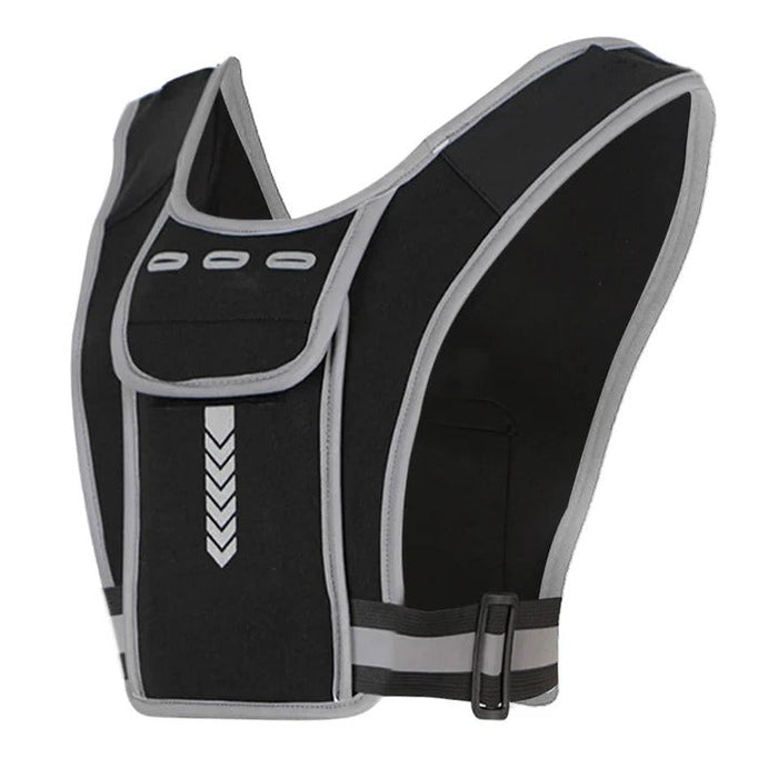 Colverro™ Reflective Running Vest with Phone Chest Pocket