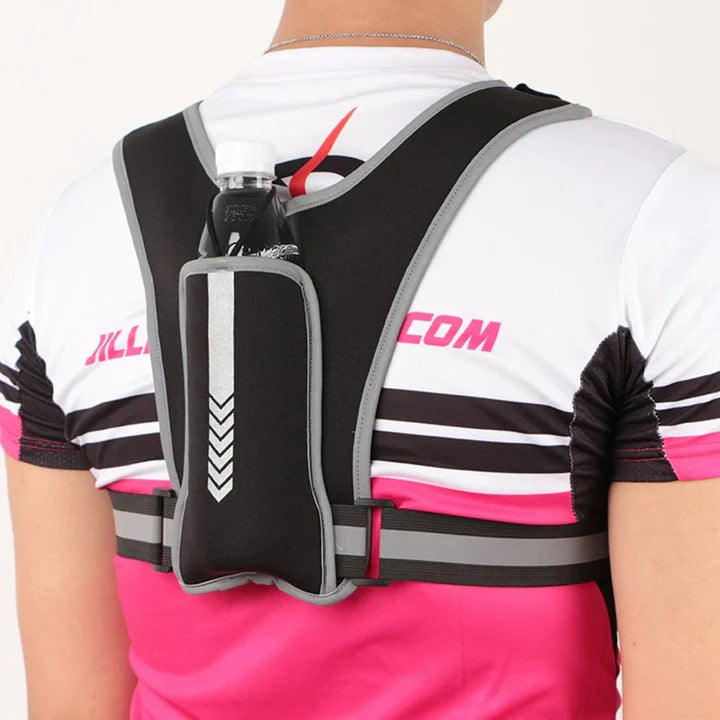 Colverro™ Reflective Running Vest with Phone Chest Pocket