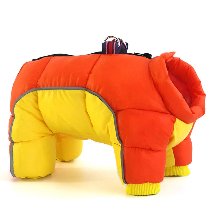 Colverro™ Water-Resistant Dog Parka with Reflective Strip for Winter Walks