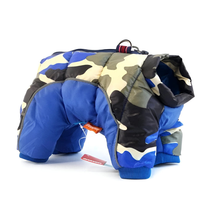 Colverro™ Water-Resistant Dog Parka with Reflective Strip for Winter Walks