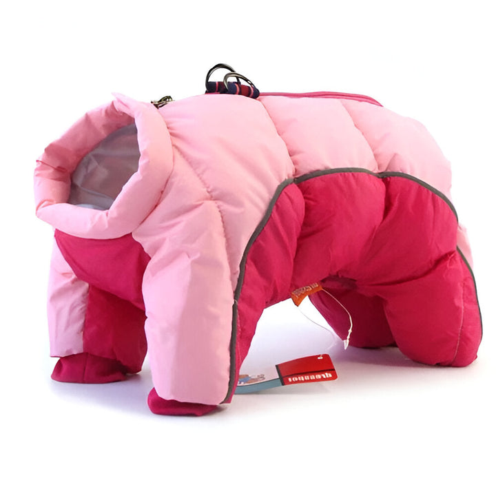 Colverro™ Water-Resistant Dog Parka with Reflective Strip for Winter Walks