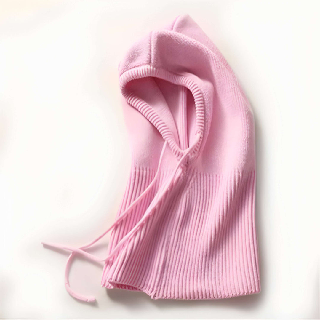 Colverro™ Cashmere-Feel Knit Hood Hat with Adjustable Drawstring