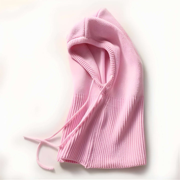 Colverro™ Cashmere-Feel Knit Hood Hat with Adjustable Drawstring