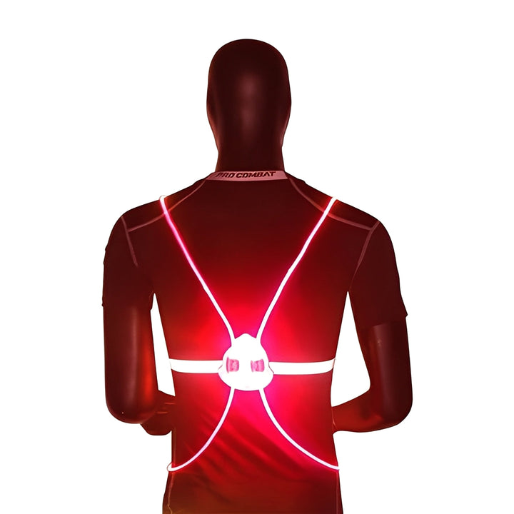Colverro™ LED Light-Up Safety Vest with 360° Visibility for Running &amp; Biking