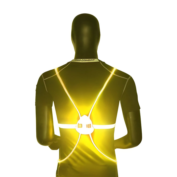 Colverro™ LED Light-Up Safety Vest with 360° Visibility for Running &amp; Biking