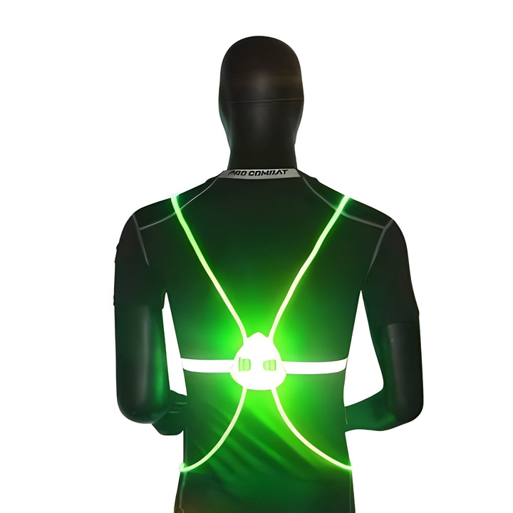 Colverro™ LED Light-Up Safety Vest with 360° Visibility for Running &amp; Biking