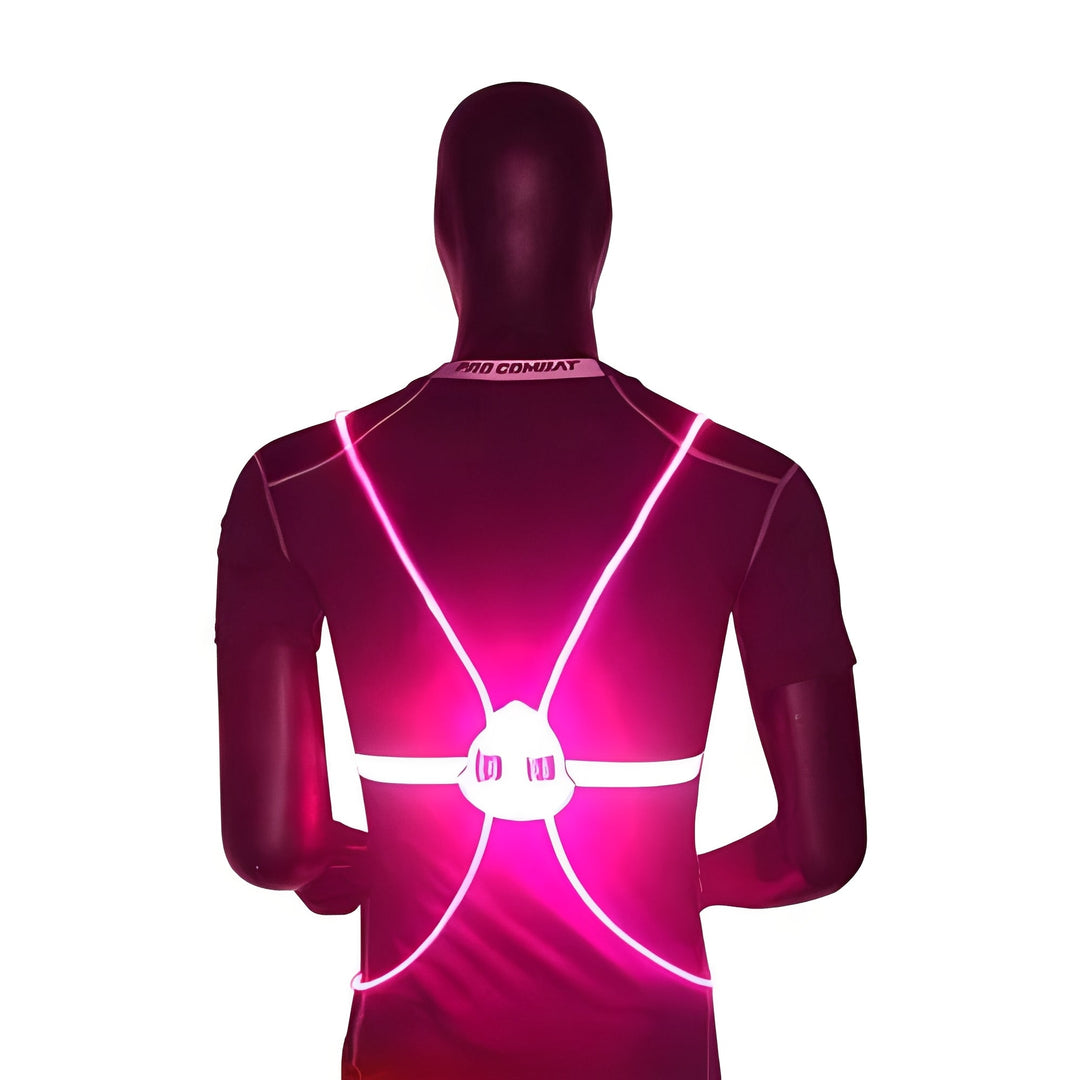 Colverro™ LED Light-Up Safety Vest with 360° Visibility for Running &amp; Biking