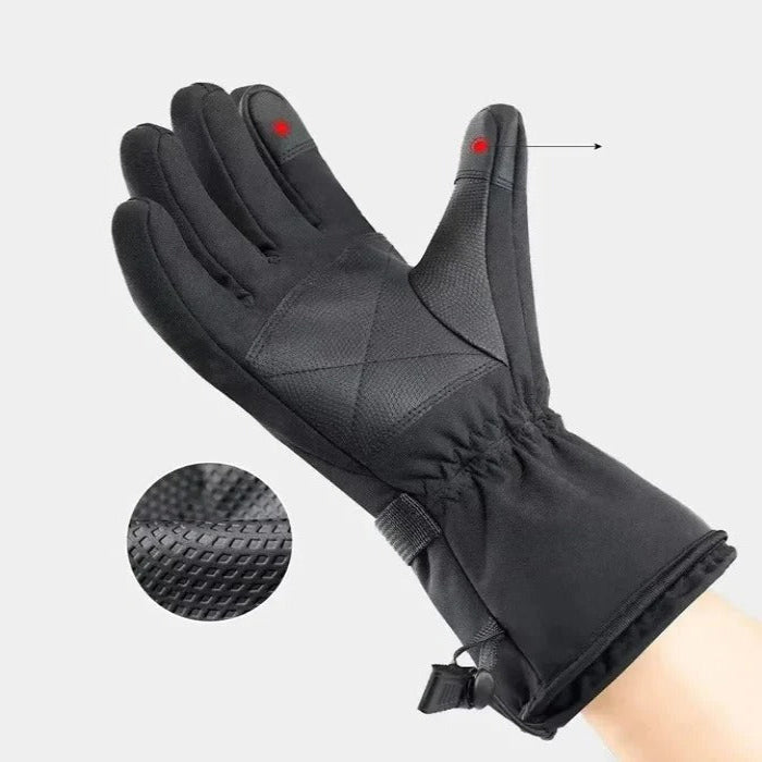 Colverro™ Heated Motorcycle Gloves with Touchscreen Fingertips