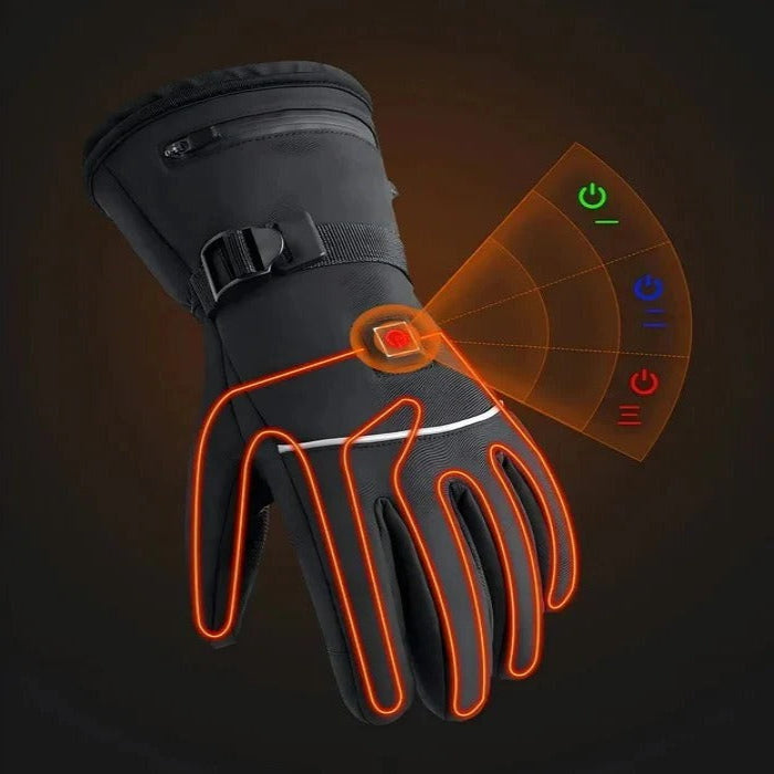Colverro™ Heated Motorcycle Gloves with Touchscreen Fingertips