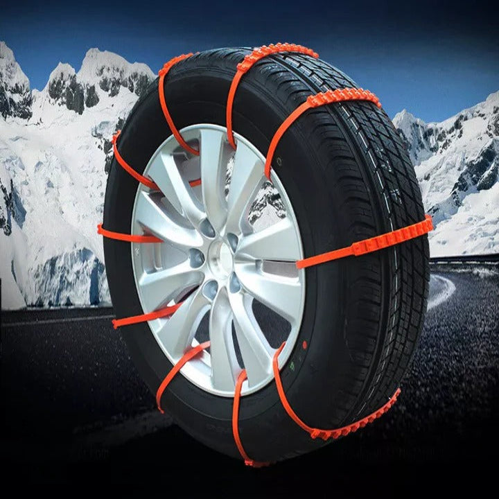 Colverro™ Reusable Tire Traction Chains That Install Without a Jack