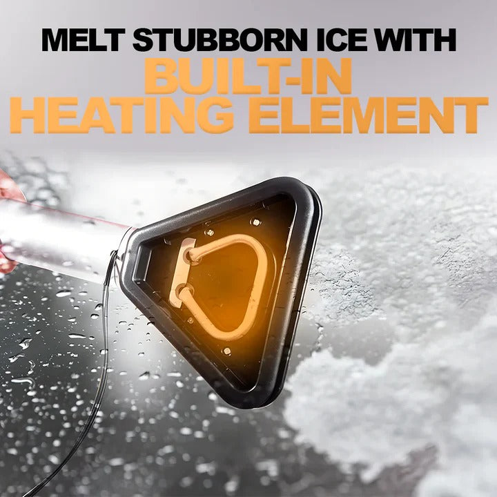 Colverro™ Electric Heated Windshield Ice Scraper with LED Light