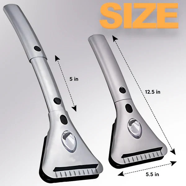 Colverro™ Electric Heated Windshield Ice Scraper with LED Light