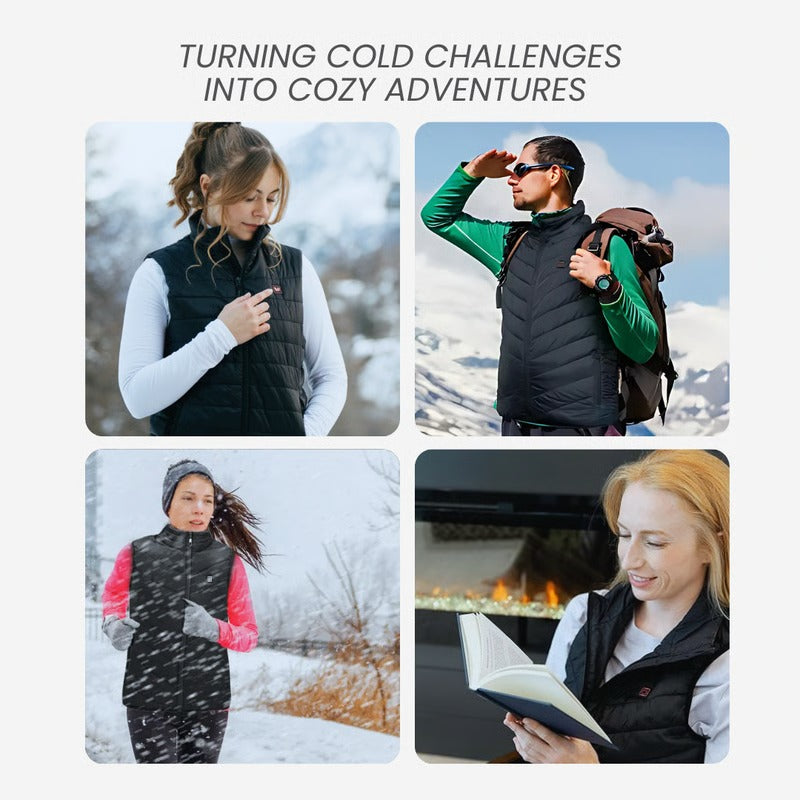 Colverro™ Lightweight Heated Vest, Warm in 60 Seconds, 3 Settings