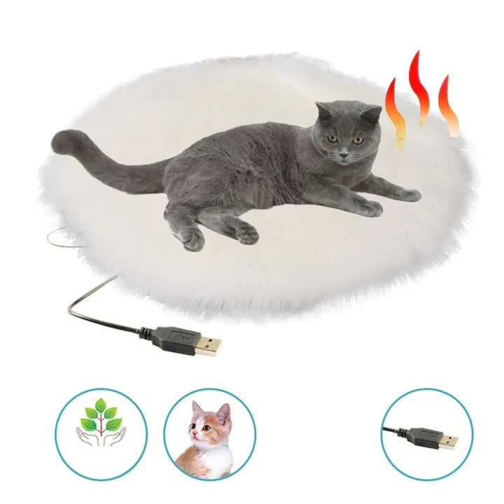 Colverro™ USB Heated Pet Pad with Steady All-Night Warmth