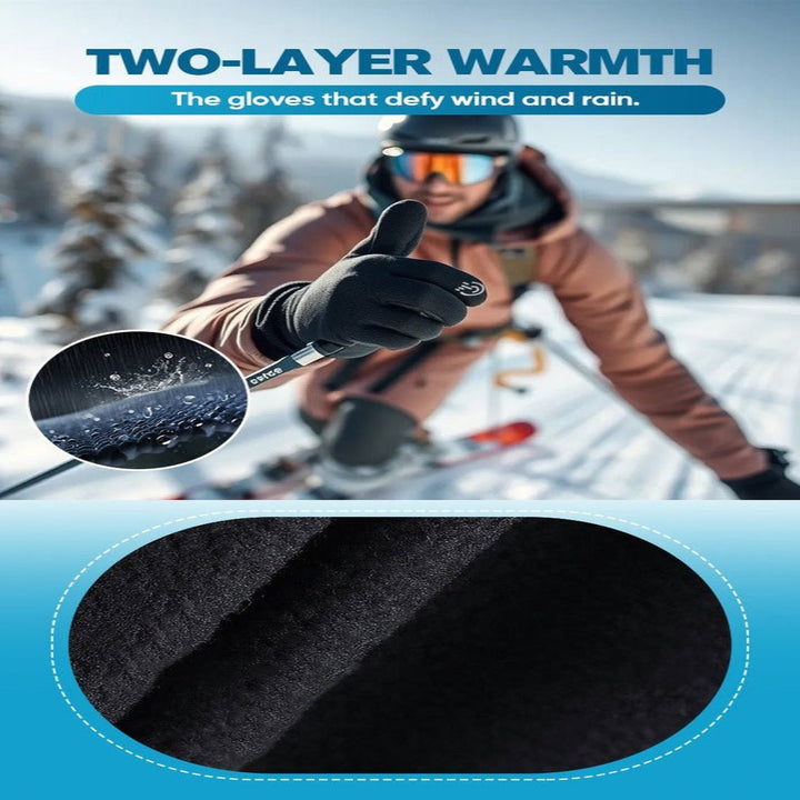 Colverro™ Thermal Cycling Gloves, Windproof with Touchscreen Fingertips