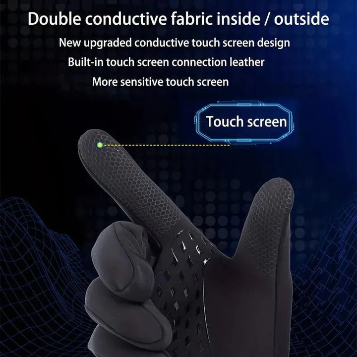 Colverro™ Thermal Cycling Gloves, Windproof with Touchscreen Fingertips