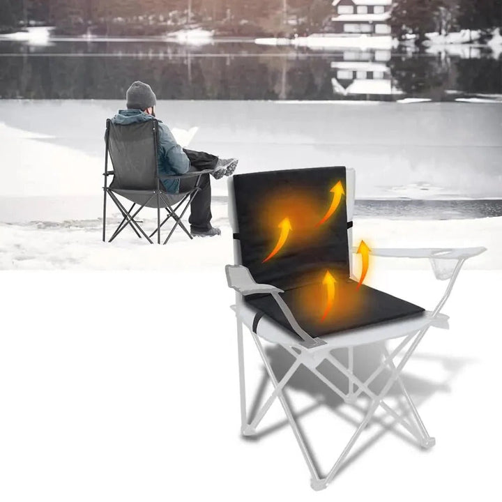Colverro™ Portable Heated Stadium Seat Cushion with 3 Heat Levels