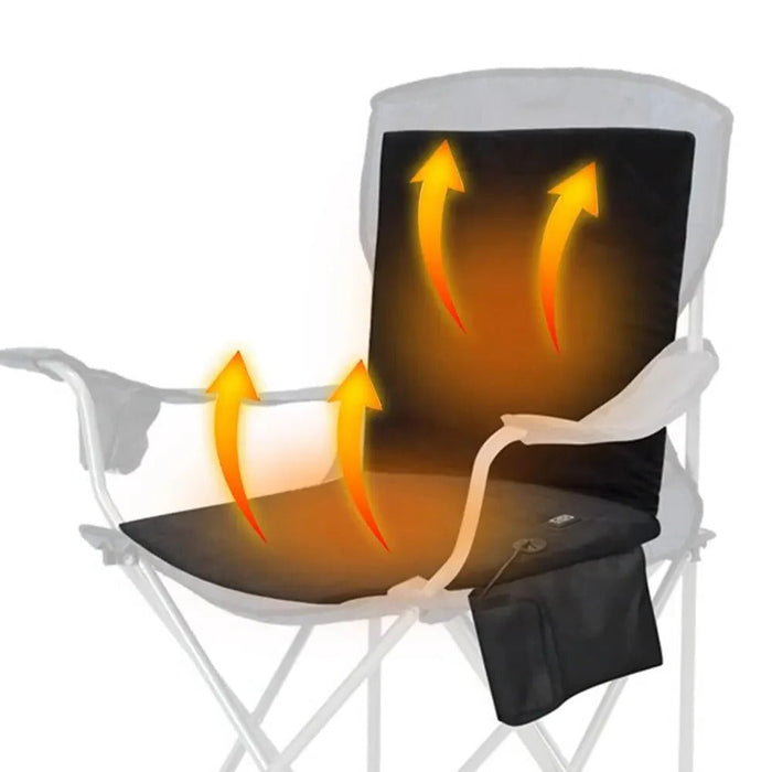 Colverro™ Portable Heated Stadium Seat Cushion with 3 Heat Levels