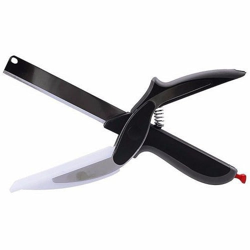 Colverro™ 2-in-1 Food Chopper Scissors with Stainless Steel Blades