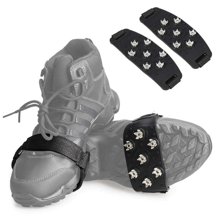 Colverro™ Adjustable Ice Cleats for Shoes and Boots – 7 Steel Spikes