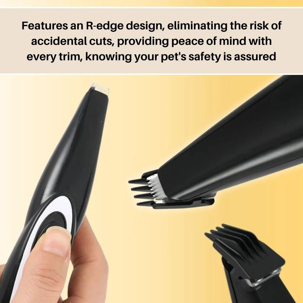 Colverro™ Quiet Cordless Pet Grooming Trimmer for Stress-Free Grooming