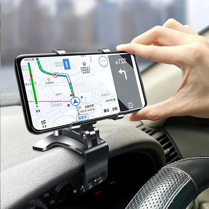 Colverro™ Universal Car Phone Mount with 360° Rotation and Strong Grip
