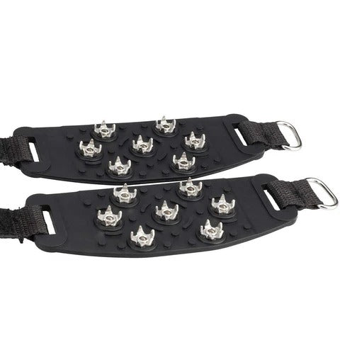 Colverro™ Adjustable Ice Cleats for Shoes and Boots – 7 Steel Spikes