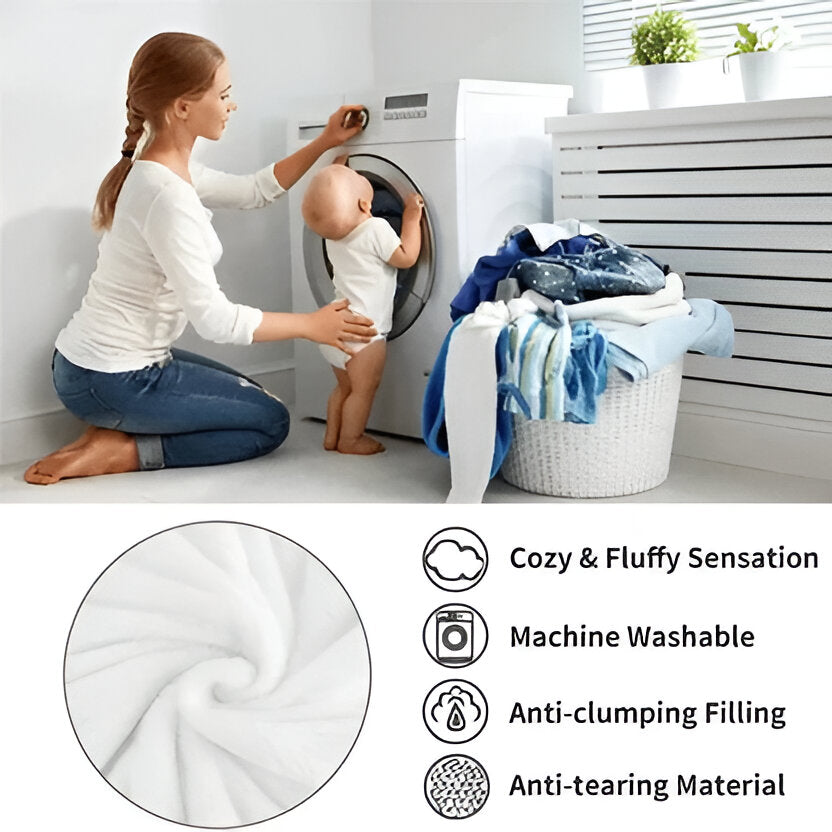 Colverro™ Soft Plush All-Season Blanket with a Minimal, Elegant Look