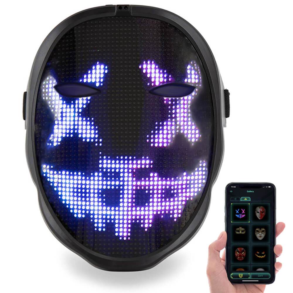 Colverro™ Light-Up LED Smart Mask with Face-Changing Effects