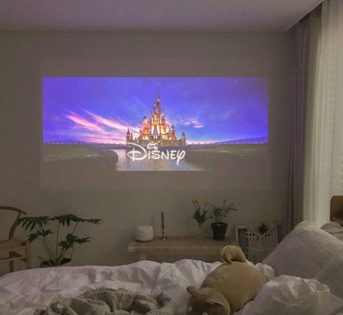 Colverro™ Mini Movie Projector with Built-In Speaker for Home Theater