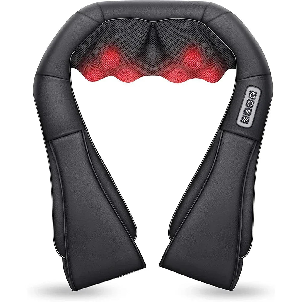Colverro™ Shiatsu Neck and Back Massage Pillow with Soothing Heat