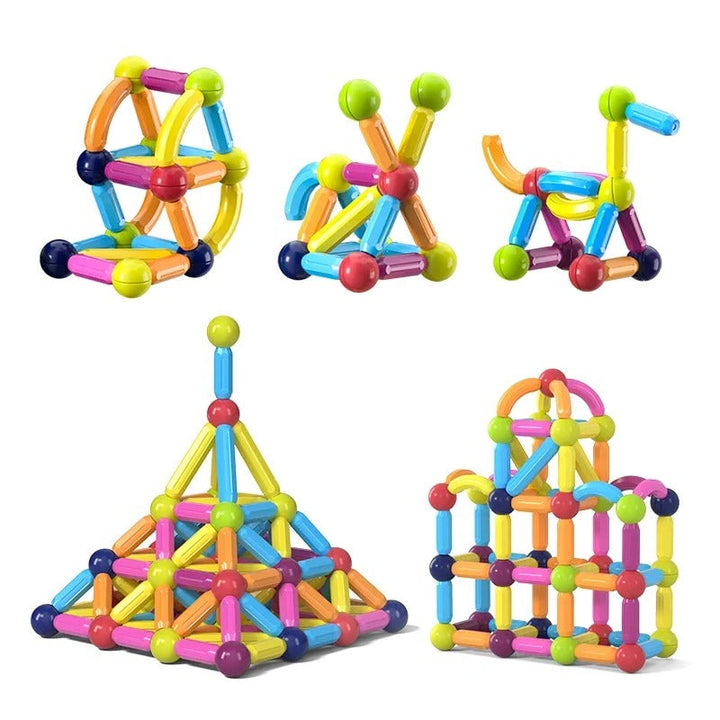 Colverro™ Magnetic Building Blocks STEM Toy for Kids, 38 Pieces