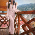 Colverro™ Women's One-Piece Ski Suit with Front Zip, Wind and Snow Resistant