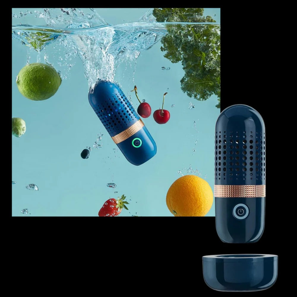 Colverro™ Wireless Fruit and Vegetable Cleaning Machine – Portable