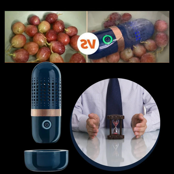 Colverro™ Wireless Fruit and Vegetable Cleaning Machine – Portable
