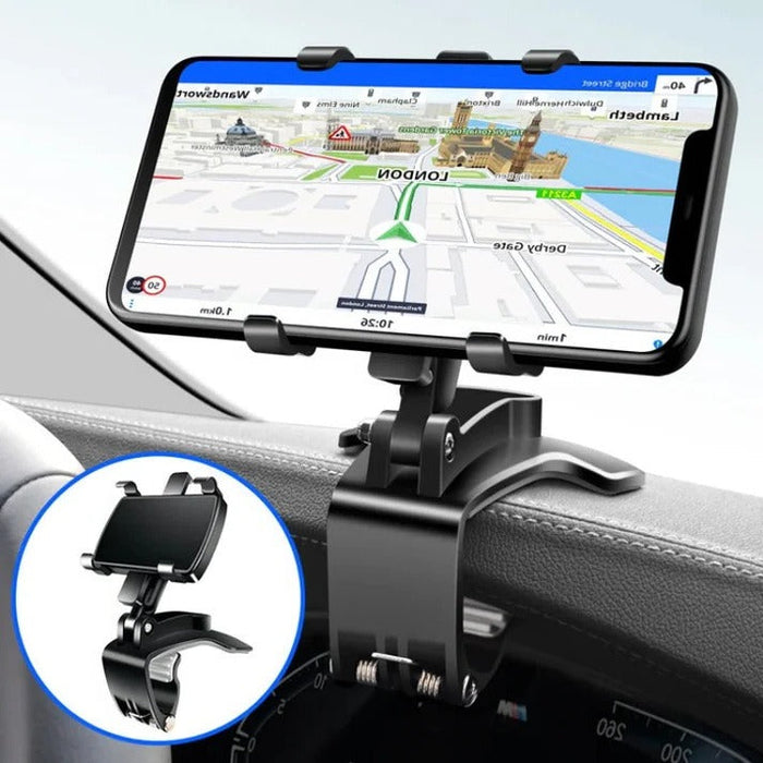 Colverro™ Universal Car Phone Mount with 360° Rotation and Strong Grip