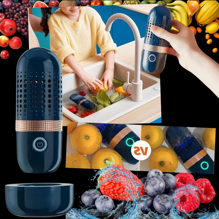 Colverro™ Wireless Fruit and Vegetable Cleaning Machine – Portable