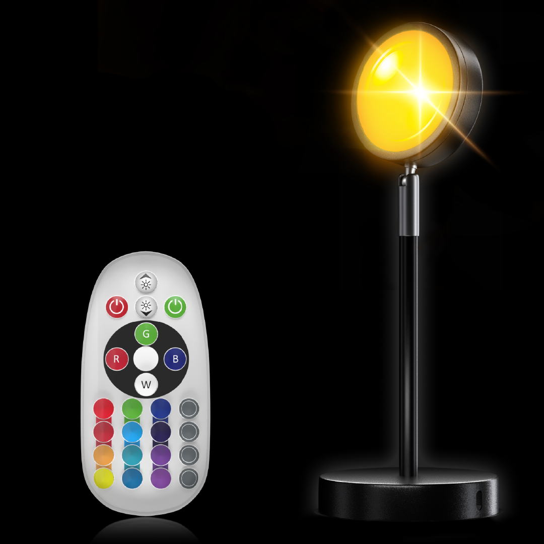 Colverro™ Smart Sunset Projection Lamp with App Control and Millions of Colors