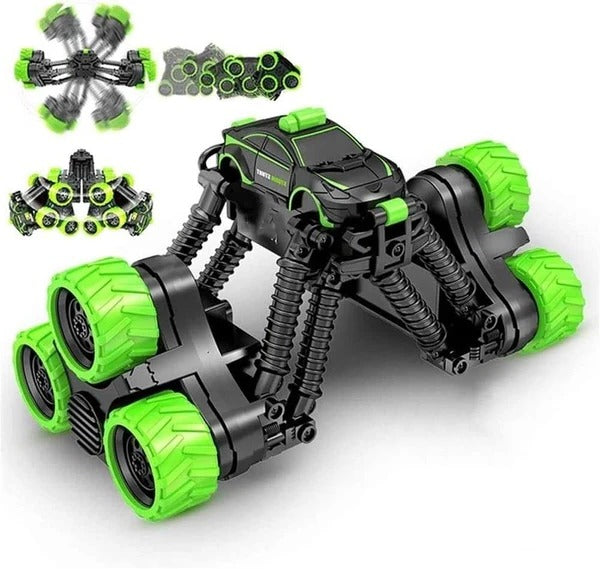 Colverro™ Kids Remote Control Stunt Car with 360° Spin and Six Wheels